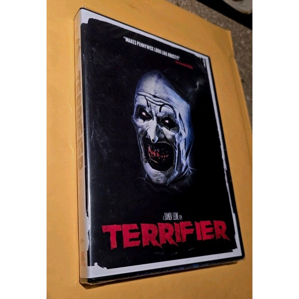 SEALED Terrifier 2016 DVD Horror Cult Movie Dread Central ART The Maniacal Clown
